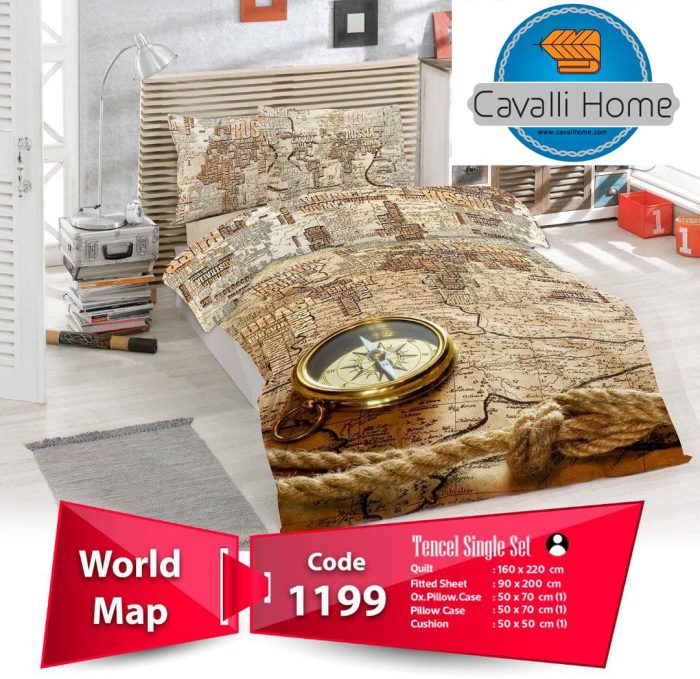 سرویس خواب کاوالی هوم مدل Worldmap