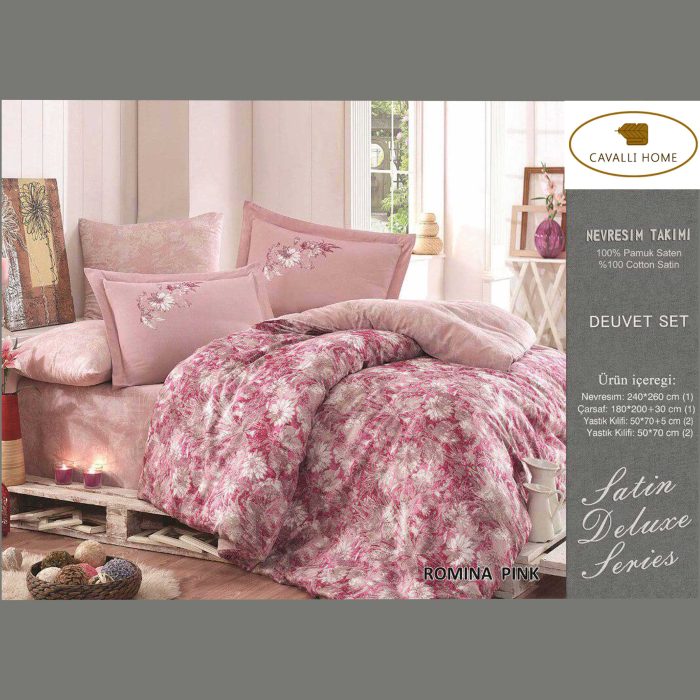 سرویس روتختی کاوالی هوم مدل ROMINA PINK