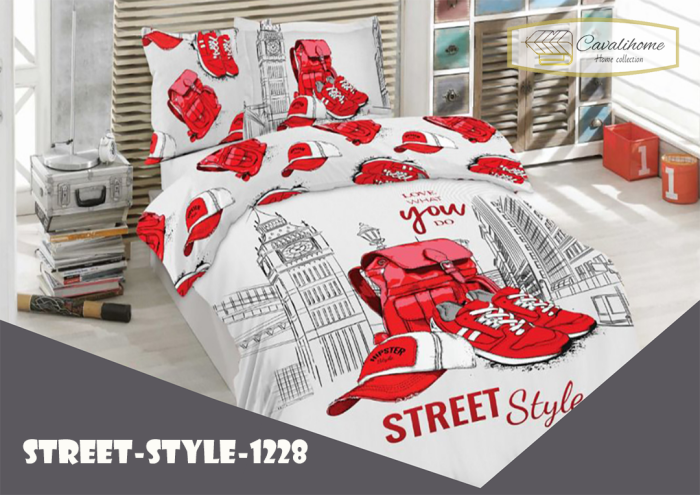 روتختی چاپی کاوالی هوم مدل STREET-STYLE